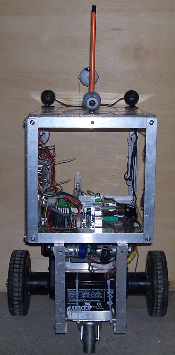 Linux PC Robot — Rear View